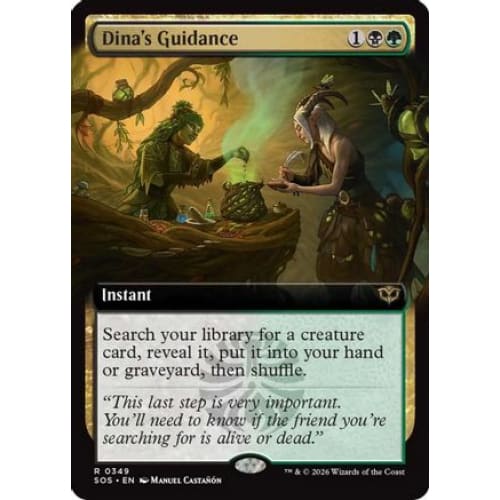 Dina's Guidance (Extended Art) (SOS-349)