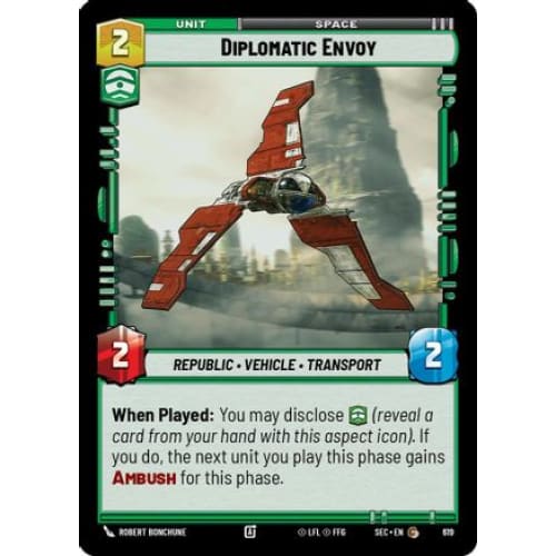 Diplomatic Envoy (Foil) (619)  Foil