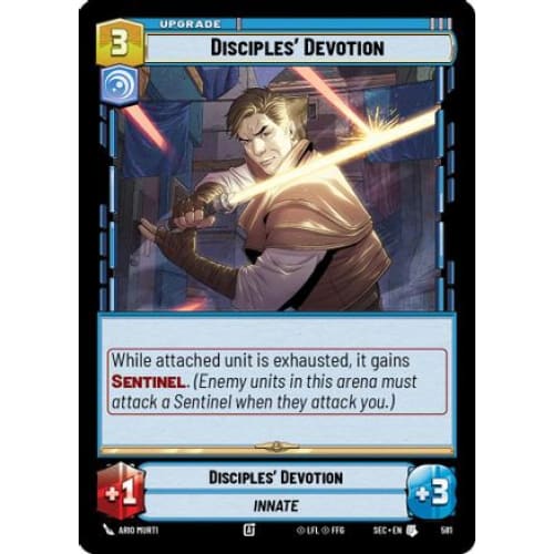 Disciples' Devotion (Foil) (581)  Foil