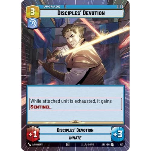 Disciples' Devotion (Hyperspace Foil) (827)  Foil