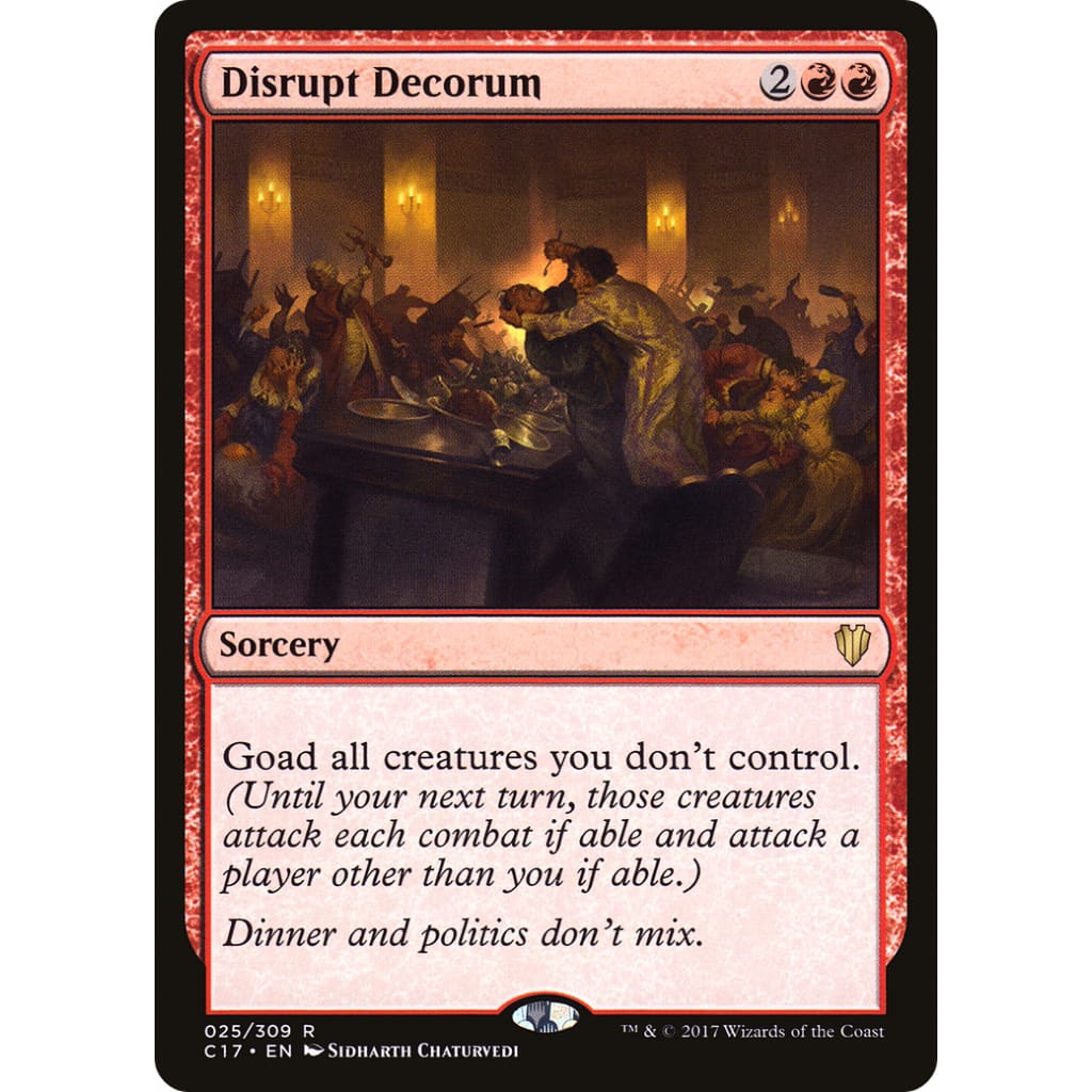 Disrupt Decorum (C17-025)