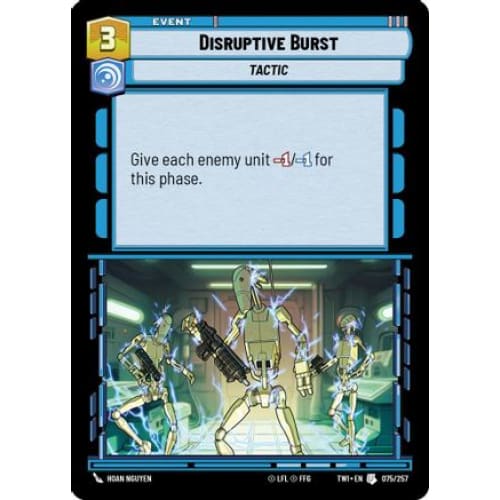 Disruptive Burst (075/257)
