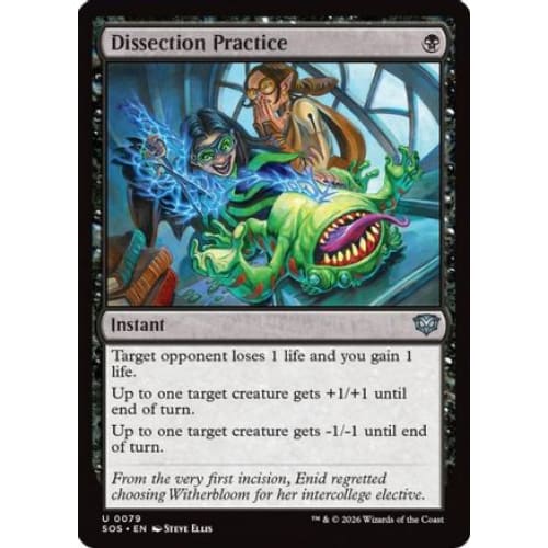 Dissection Practice (SOS-079) Foil