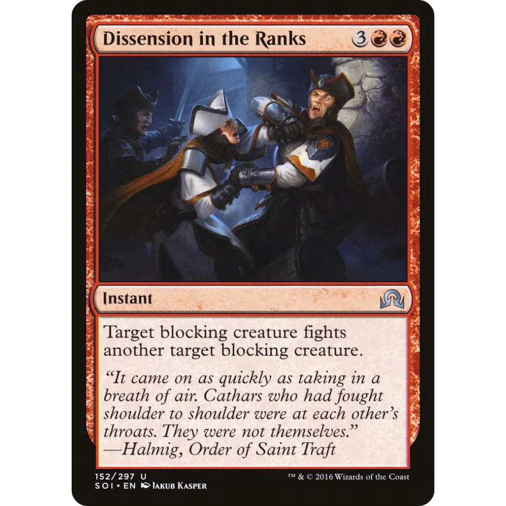 Dissension in the Ranks (SOI-152) Foil