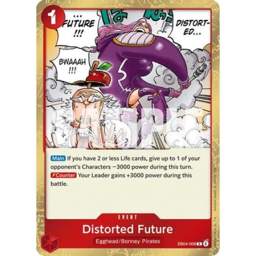 Distorted Future EB04-008 R Adventure on Kami's Island  Foil