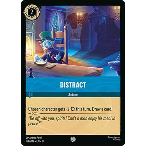 Distract (164/204) - Winterspell Cold Foil