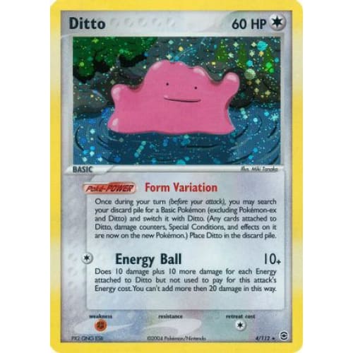 Ditto (4) Holo Rare