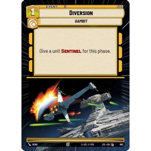 Diversion (Hyperspace Foil) (963)  Foil