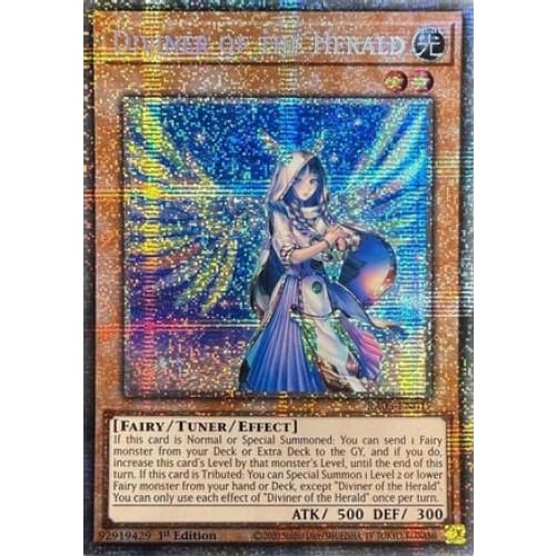 Diviner of the Herald (Starlight Rare) - RA05-EN017 Starlight Rare 1st Edition