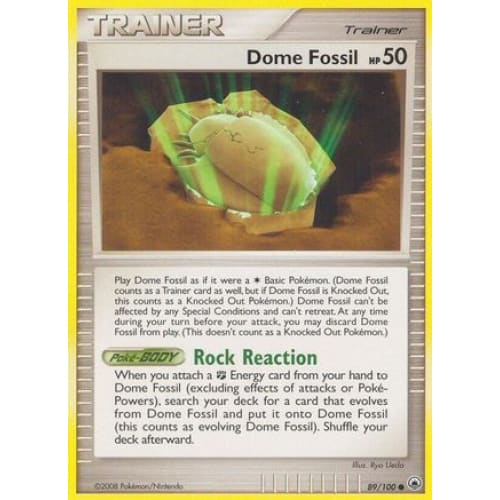Dome Fossil (89) Common