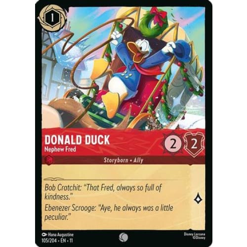Donald Duck - Nephew Fred (105/204) - Winterspell