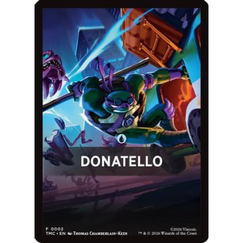 Donatello Theme Card (TMC-002)