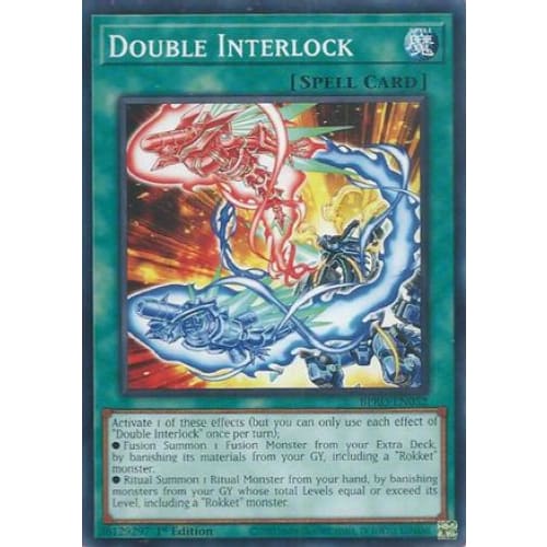 Double Interlock - BPRO-EN052 Common / Short Print 1st Edition
