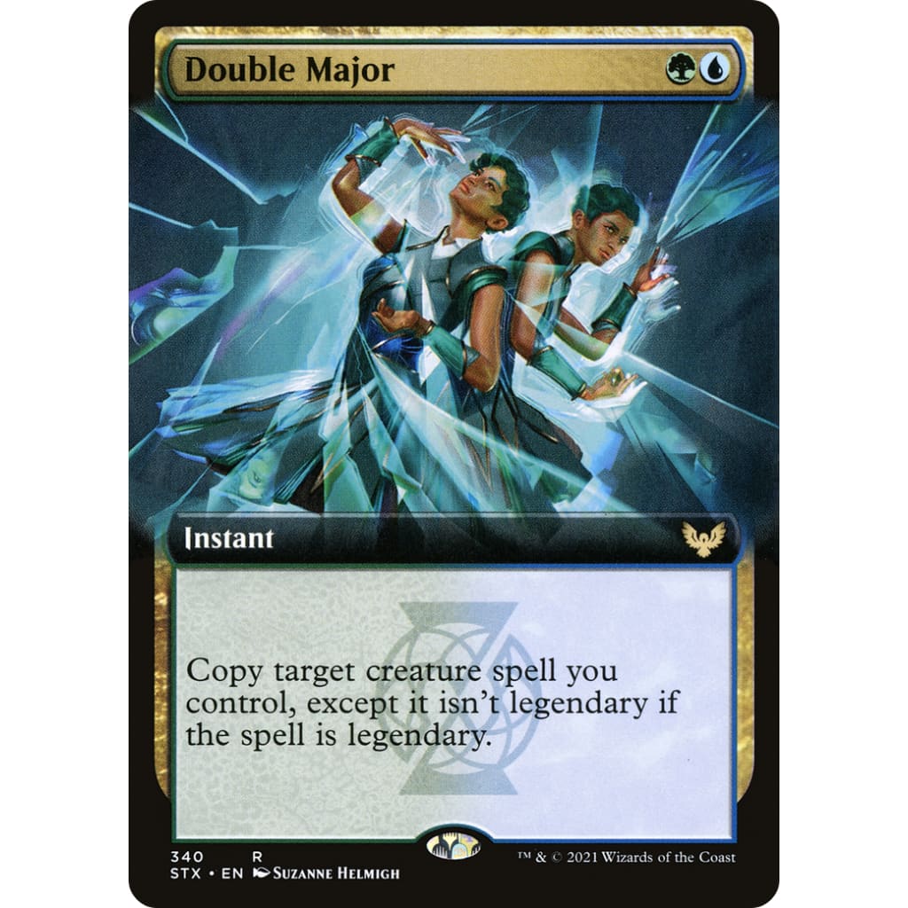 Double Major (Extended Art) (STX-340): (Extended Art) Foil