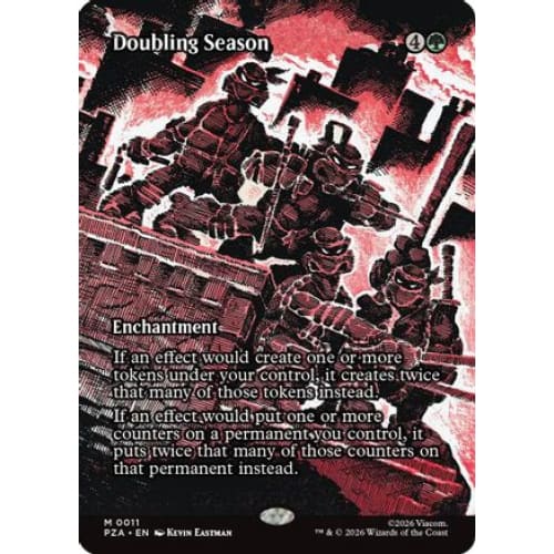 Doubling Season (Borderless) (PZA-011) Foil