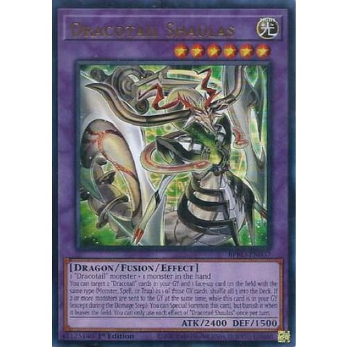 Dracotail Shaulas - BPRO-EN037 Ultra Rare 1st Edition