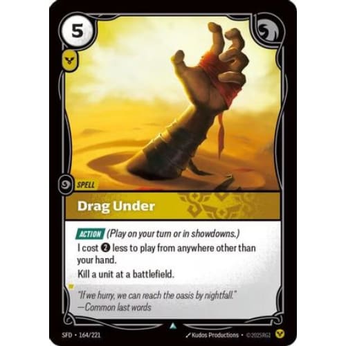 Drag Under (164/221) - Spiritforged