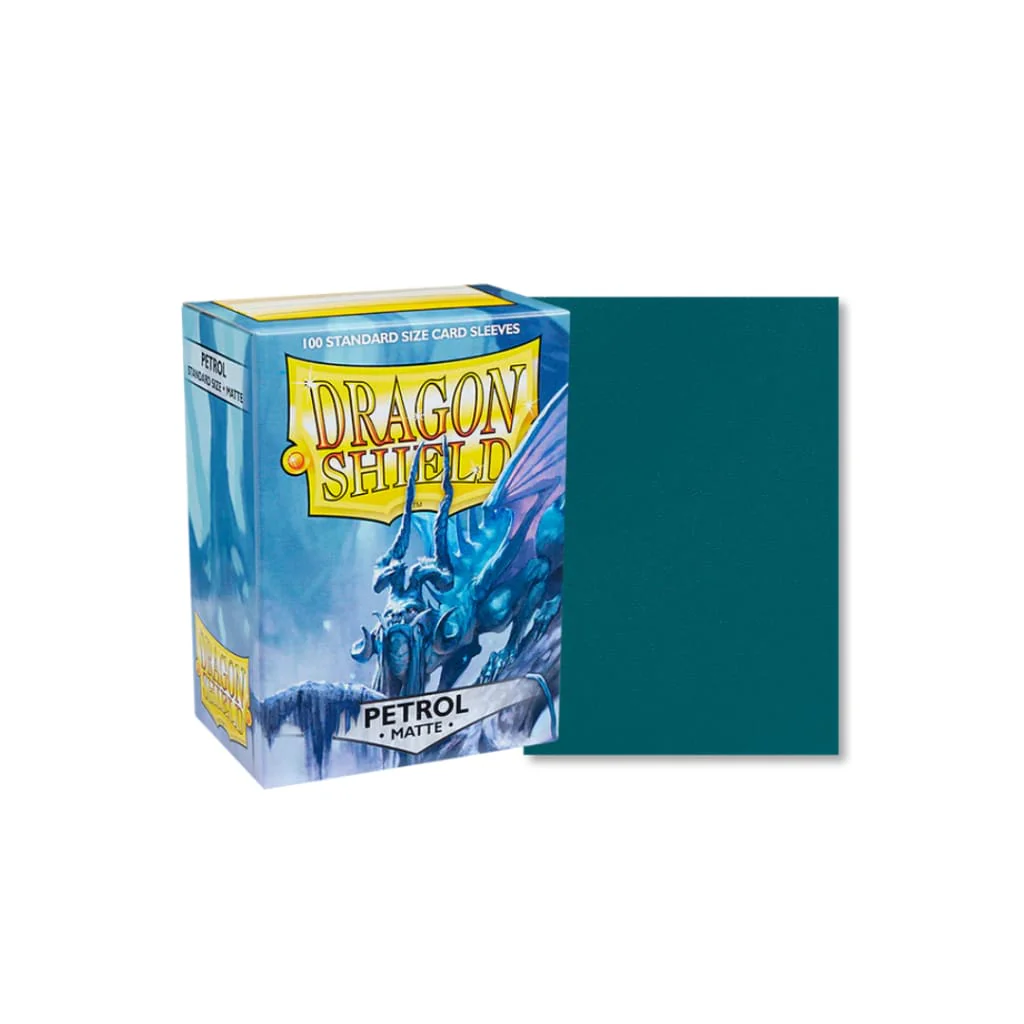 Dragon Shield - 100ct Standard Size - Petrol Matte