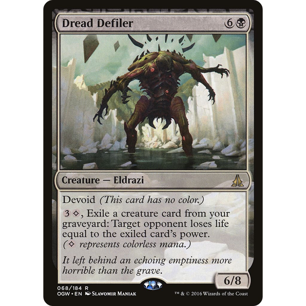 Dread Defiler (OGW-068): (devoid)