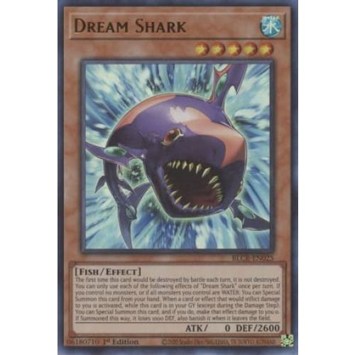 Dream Shark - BLCR-EN025 Ultra Rare 1st Edition