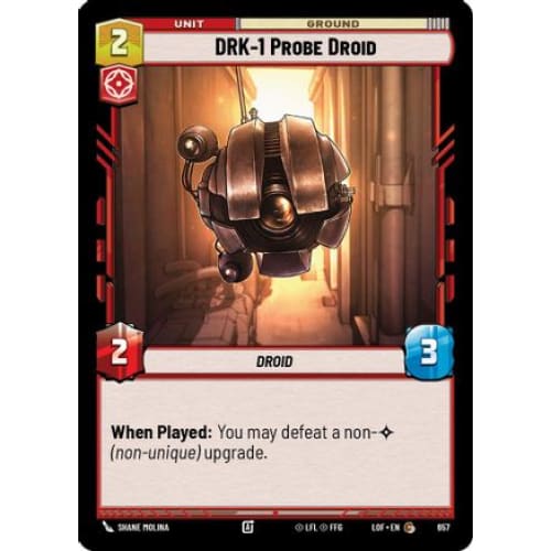 DRK-1 Probe Droid (Foil) (657)  Foil