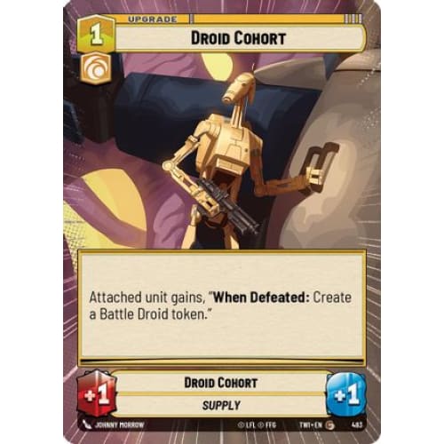 Droid Cohort (Hyperspace) (483)  Foil
