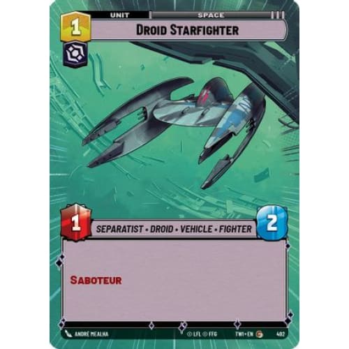 Droid Starfighter (Hyperspace) (492)