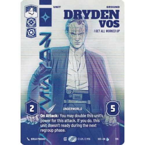 Dryden Vos - I Get All Worked Up (Prestige Foil) (1115)  Foil