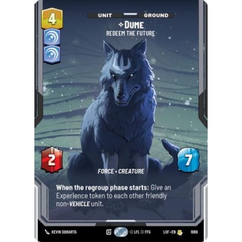 Dume - Redeem the Future (Prestige Foil) (1088)  Foil