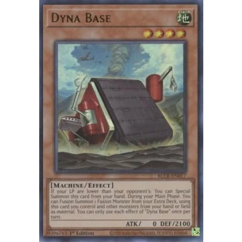 Dyna Base - BLCR-EN017 Ultra Rare 1st Edition