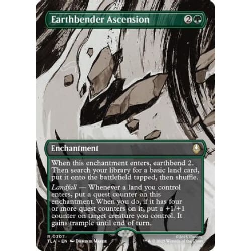Earthbender Ascension (Borderless) (TLA-307) Foil