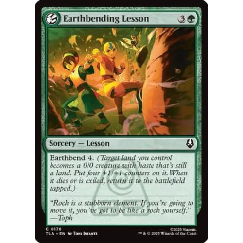 Earthbending Lesson (TLA-176)