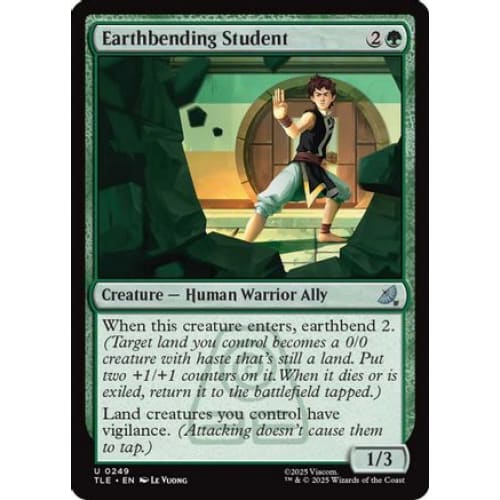 Earthbending Student (TLE-249) Foil