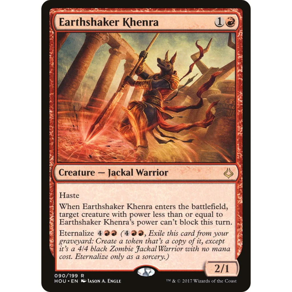 Earthshaker Khenra (HOU-090)