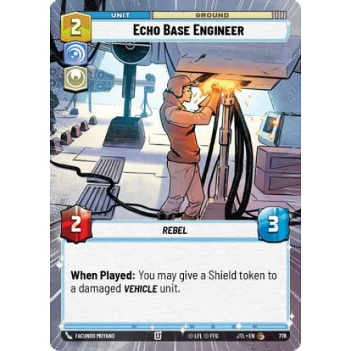 Echo Base Engineer (Hyperspace Foil) (778)  Foil