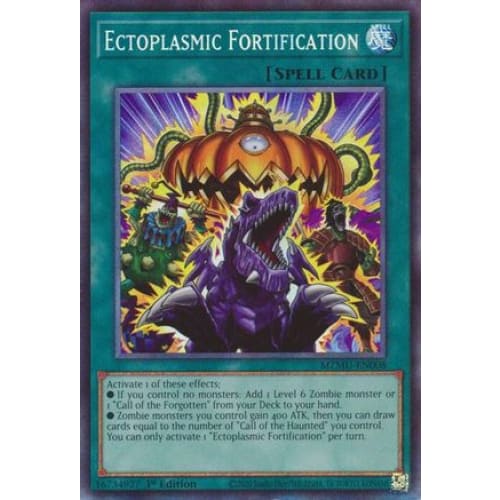 Ectoplasmic Fortification (Collector's Rare) - MZMU-EN008 Collector's Rare 1st Edition