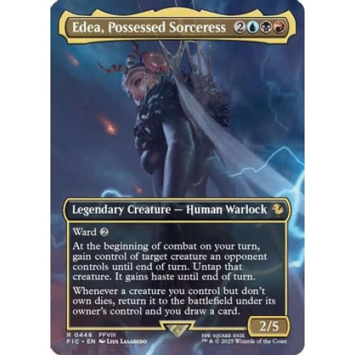 Edea, Possessed Sorceress (Borderless) (FIC-448)