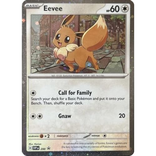 Eevee - 200 (Cosmos Holo) (NaN) Promo Holofoil