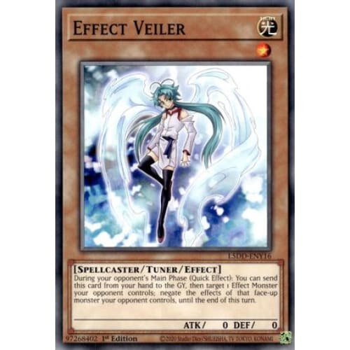 Effect Veiler - L5DD-ENY16 Common / Short Print 1st Edition