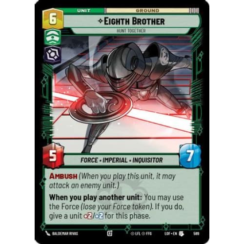 Eighth Brother - Hunt Together (Foil) (589)  Foil