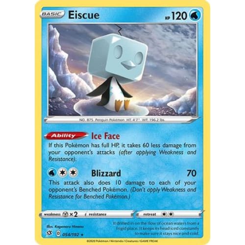 Eiscue (54) Holo Rare