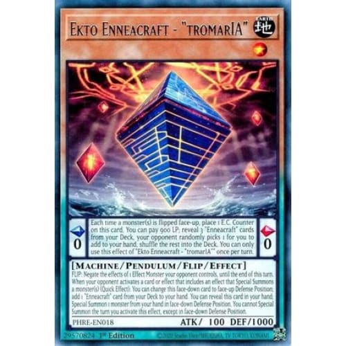 Ekto Enneacraft - "tromarIA" - PHRE-EN018 Rare 1st Edition