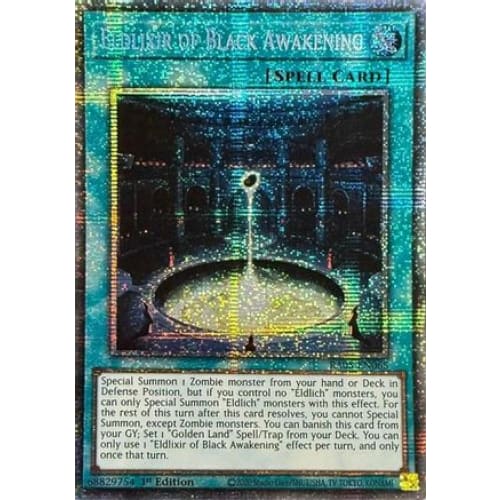Eldlixir of Black Awakening (Starlight Rare) - RA05-EN065 Starlight Rare 1st Edition