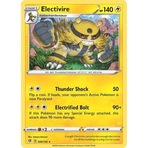 Electivire (59) Rare Classic