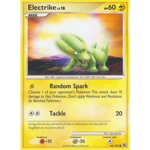 Electrike (64) Common Reverse Holofoil