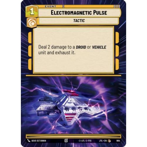 Electromagnetic Pulse (Hyperspace Foil) (964)  Foil