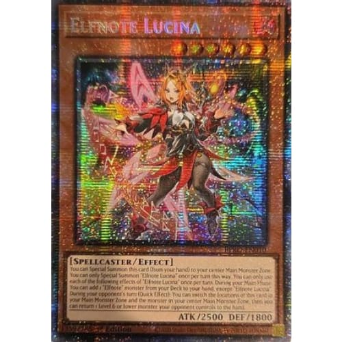 Elfnote Lucina (Starlight Rare) - BPRO-EN010 Starlight Rare 1st Edition