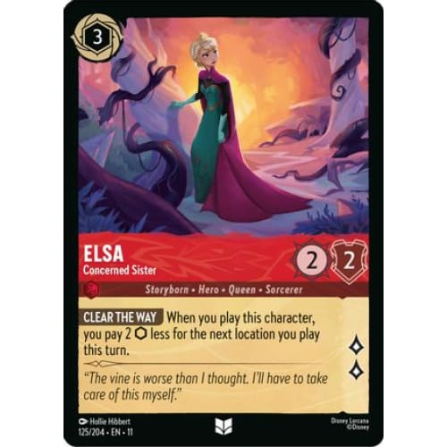 Elsa - Concerned Sister (125/204) - Winterspell