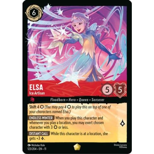 Elsa - Ice Artisan (123/204) - Winterspell