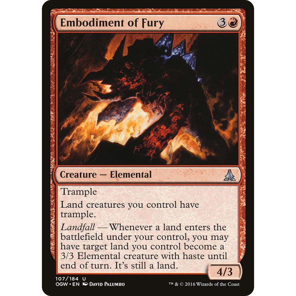 Embodiment of Fury (OGW-107) Foil